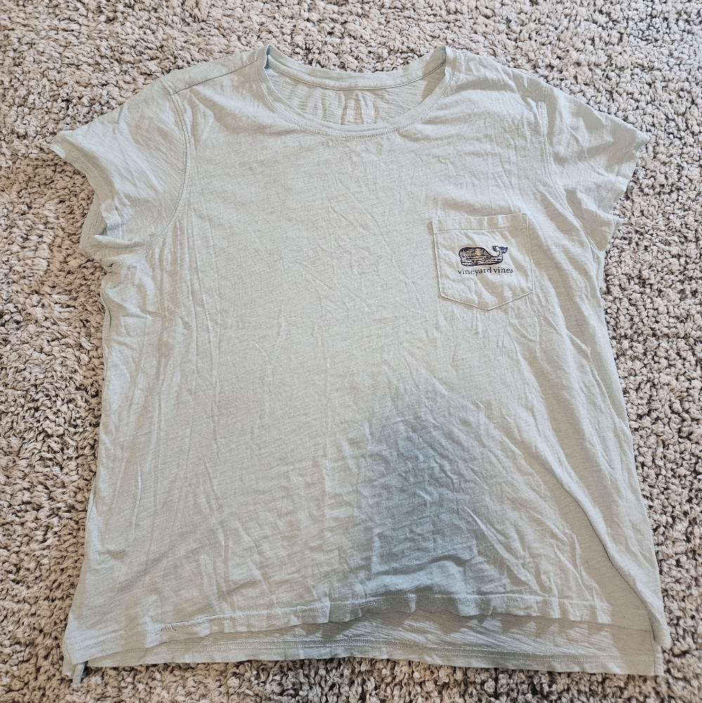 relaxed fit blue vineyard vines L